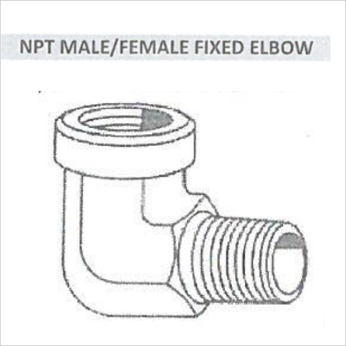 NTP MALE/FEMALE FIXED ELBOW